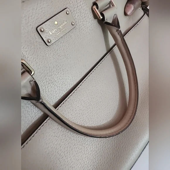 Kate Spade Grove Street Carli Leather Crossbody Satchel Handbag